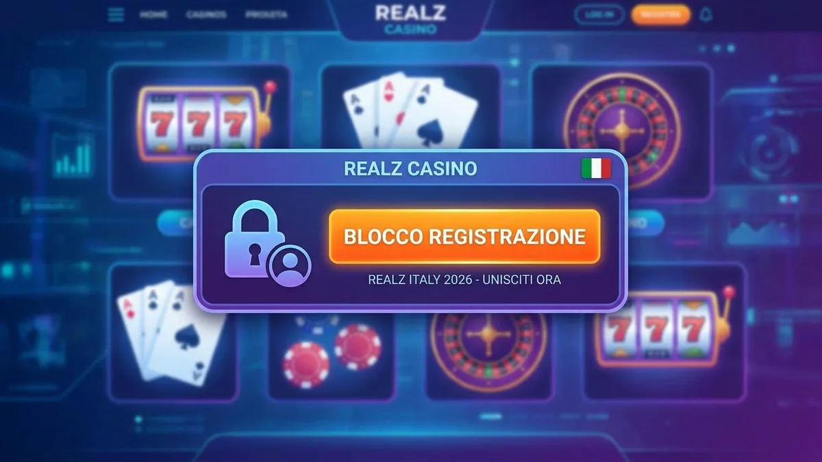 Registrazione con bonus